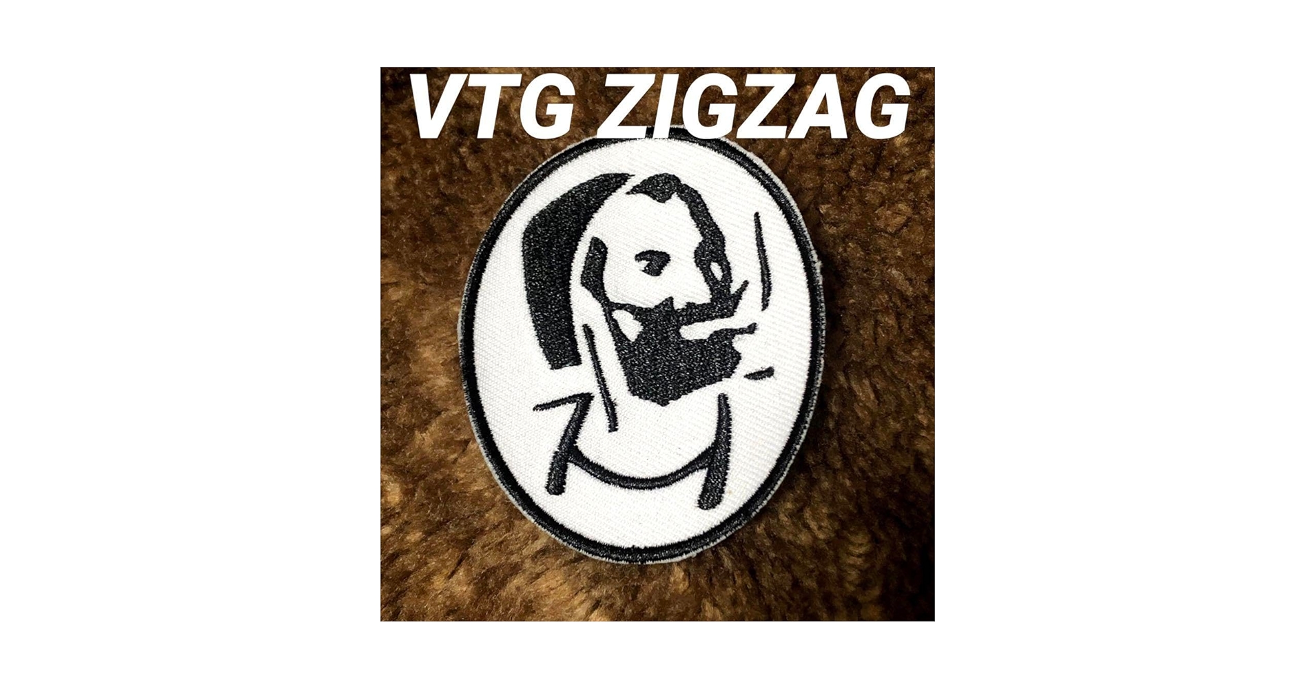 Amazon.co.jp: ジグザグマンワッペン ビンテージヴィンテージ