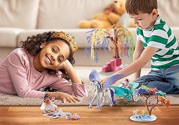 Amazon.co.jp: プレイモービル マジック ペガサスの馬車と