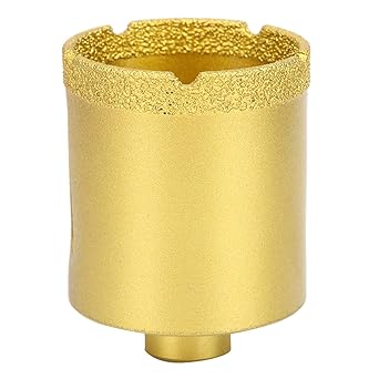 Generic Drill Bits, Practical High Hardness Durable Profassional Concrete Drill Bits for Stone for Ceramic Tile for Vitrified Tile for Marble(Brazing angle grinder opener 50mm)