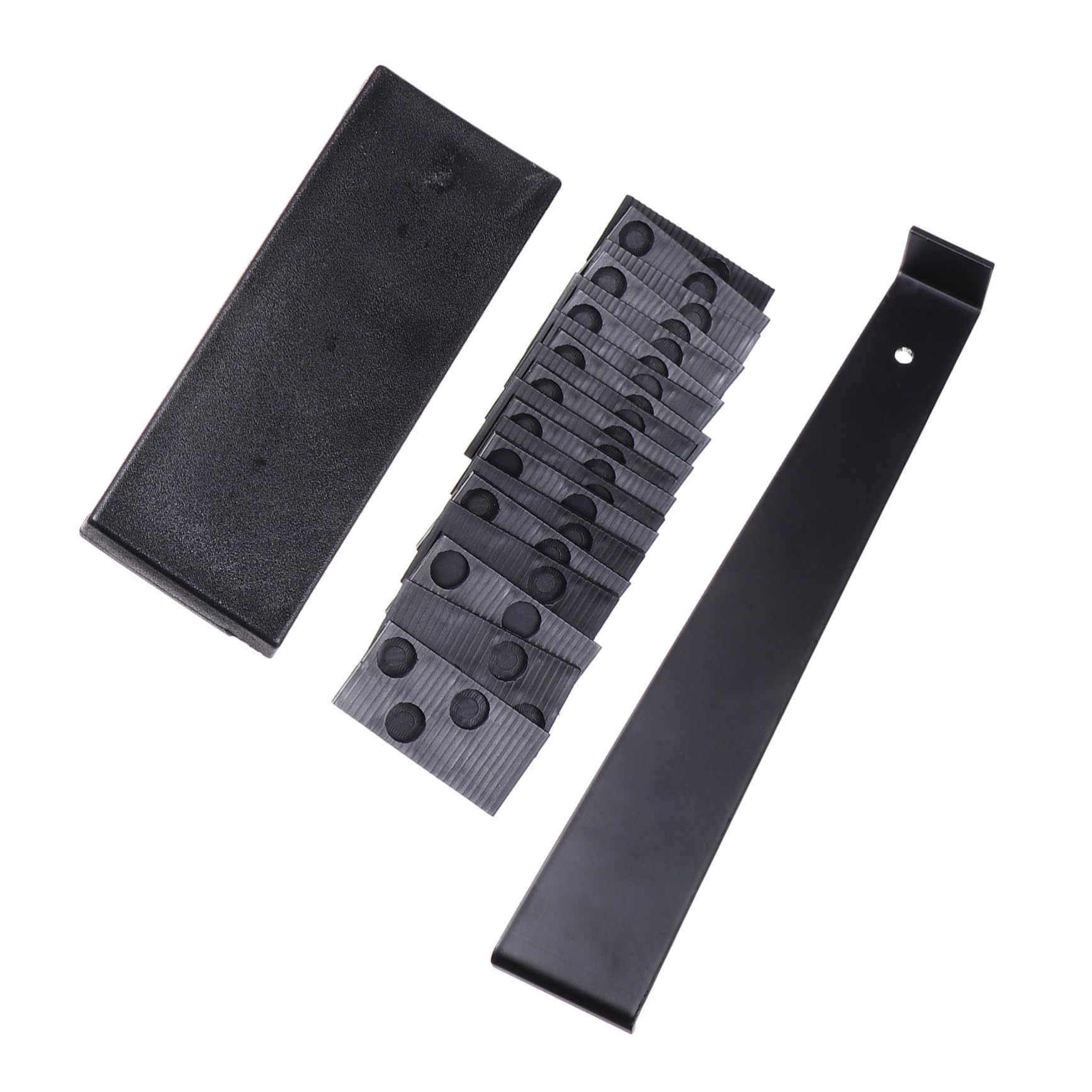 Veemoon 22 Pièces Cales Installation De Plancher Pour Plancher Stratifié Kit Installation De Noir