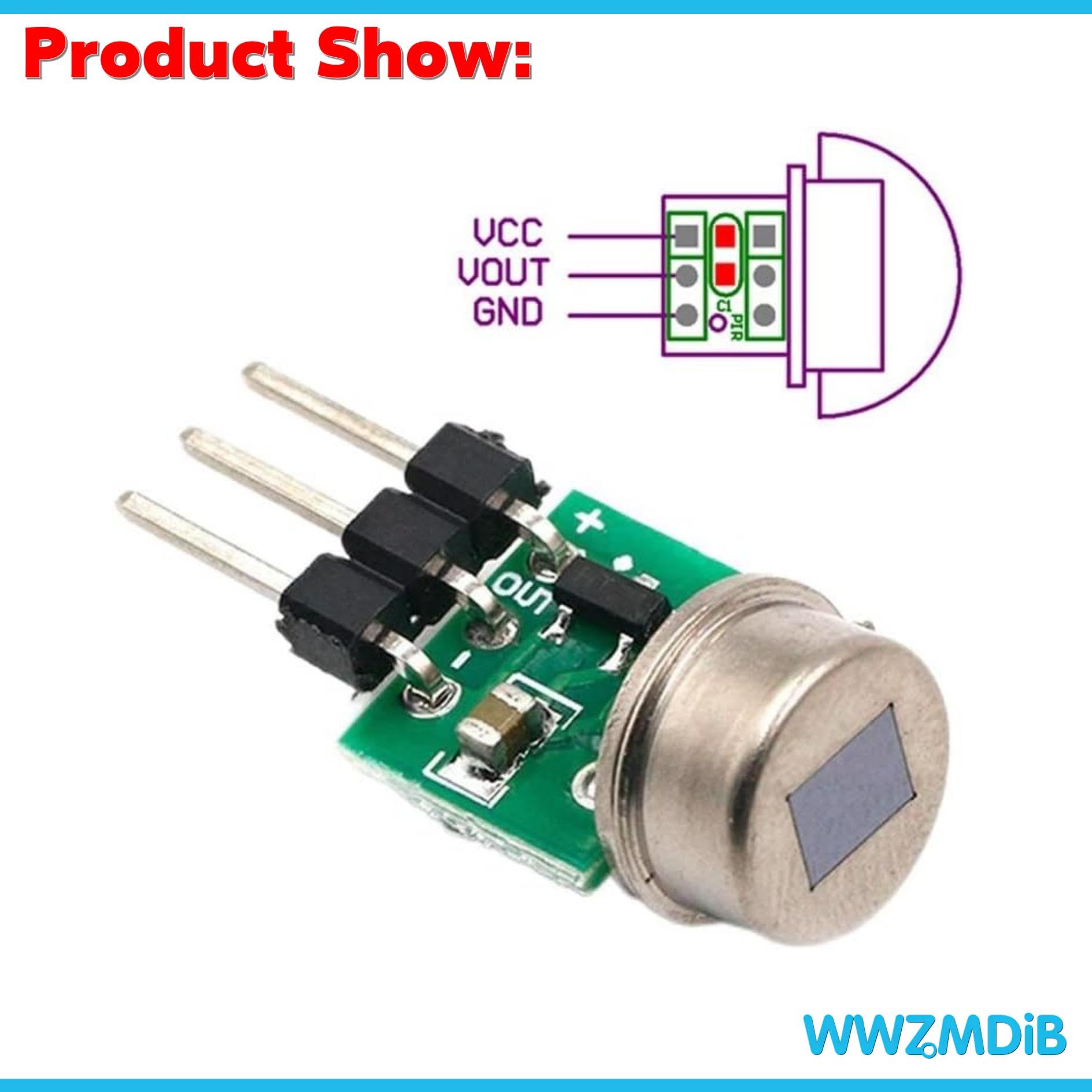 Snapklik.com : 5Pcs AM312 Mini Pir Motion Sensor Module HC-SR312 IR ...