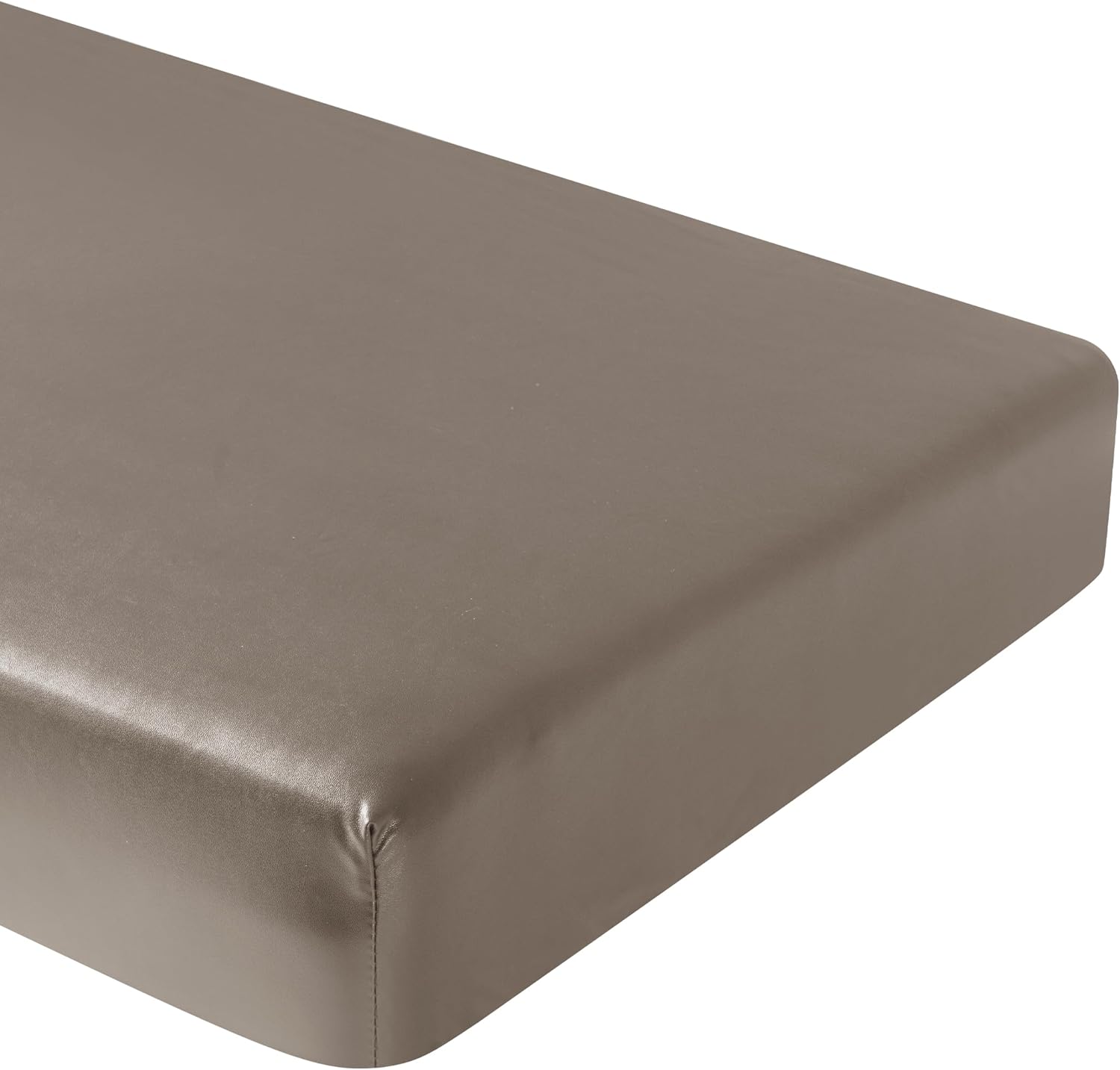 Hokway PU Leather Couch Cushion Covers, Stretch Waterproof