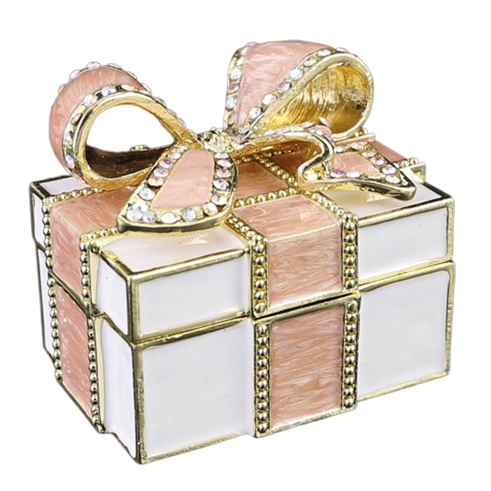 Zxfdsfdbnm Beautiful Jewelry Storage Solution with Bowknot Accents and Compact Dimensions Elegant Jewelry Organizers Elegant Organizers