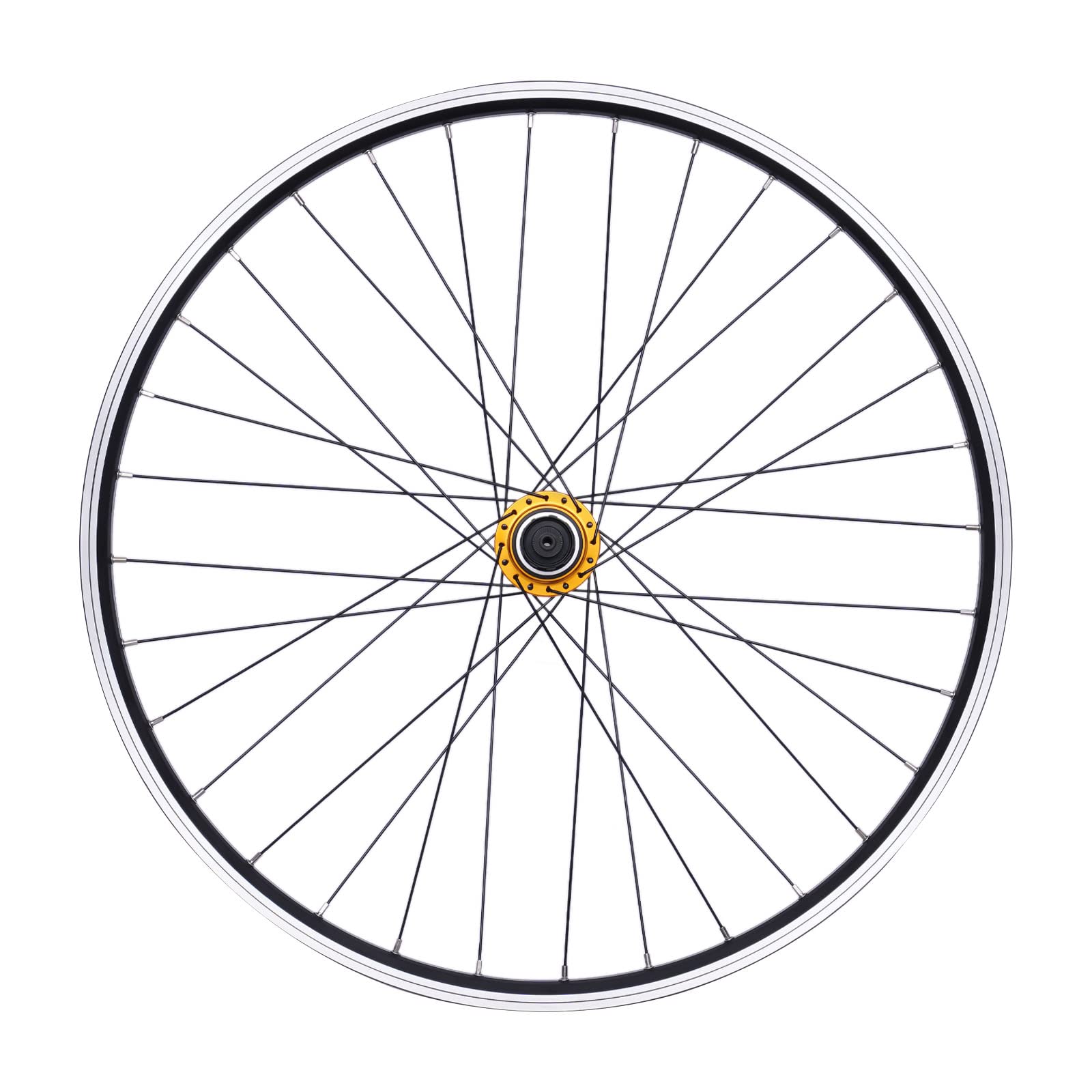 Par de ruedas MTB 27 5 pulgadas de aluminio freno de disco, rueda bicicleta montaña 27 5 doble pared cubo dorado para All Mountain Enduro, rodamiento impermeable 4 rodamientos 100 135 mm