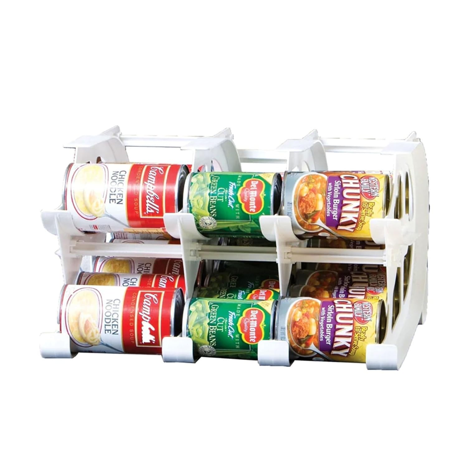FIFO Mini Can Tracker Food Storage Canned Foods Organizer/Rotater