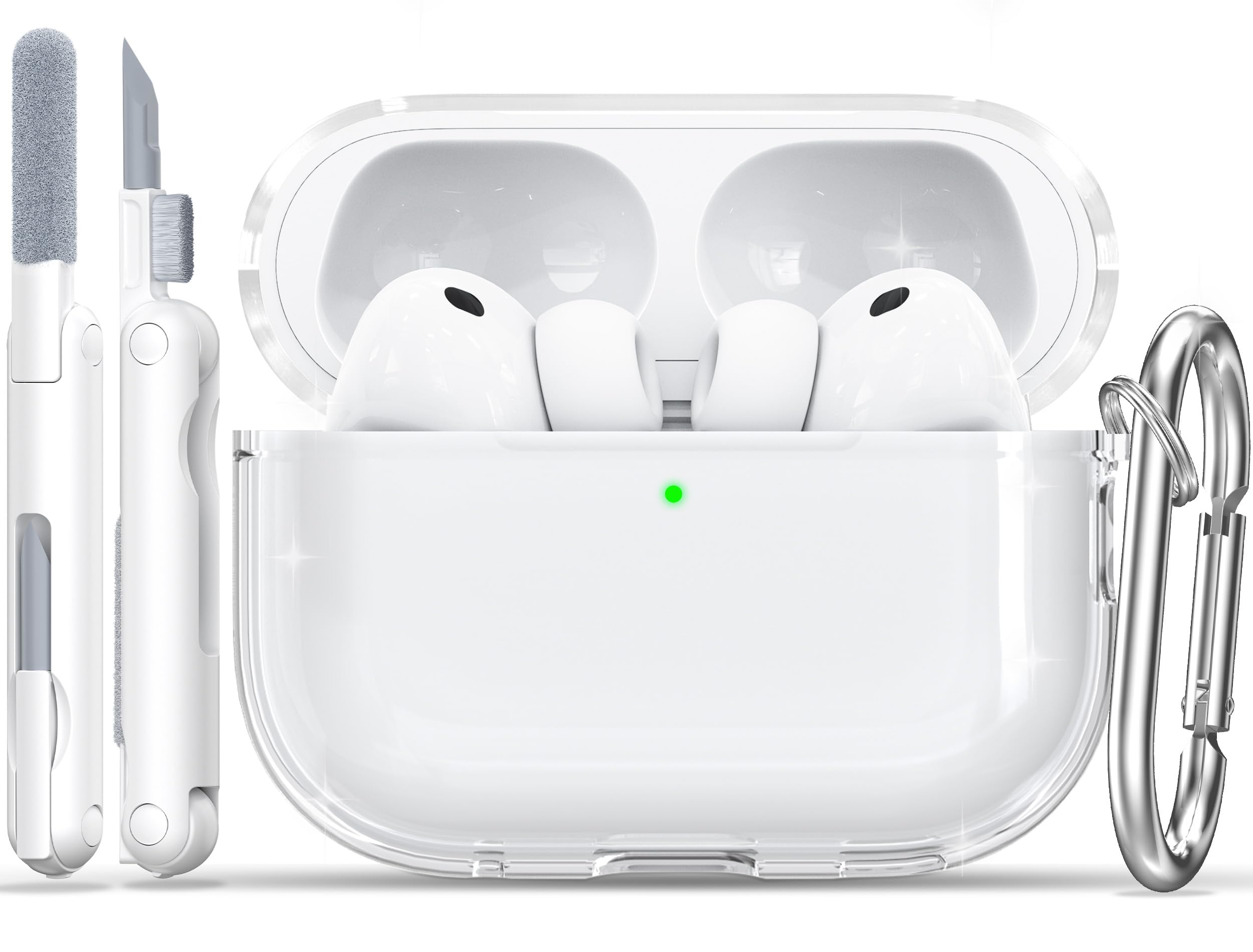 Amazon | RFUNGUANGO Airpods Pro 第3世代 保護ケース ソフトTPU 透明