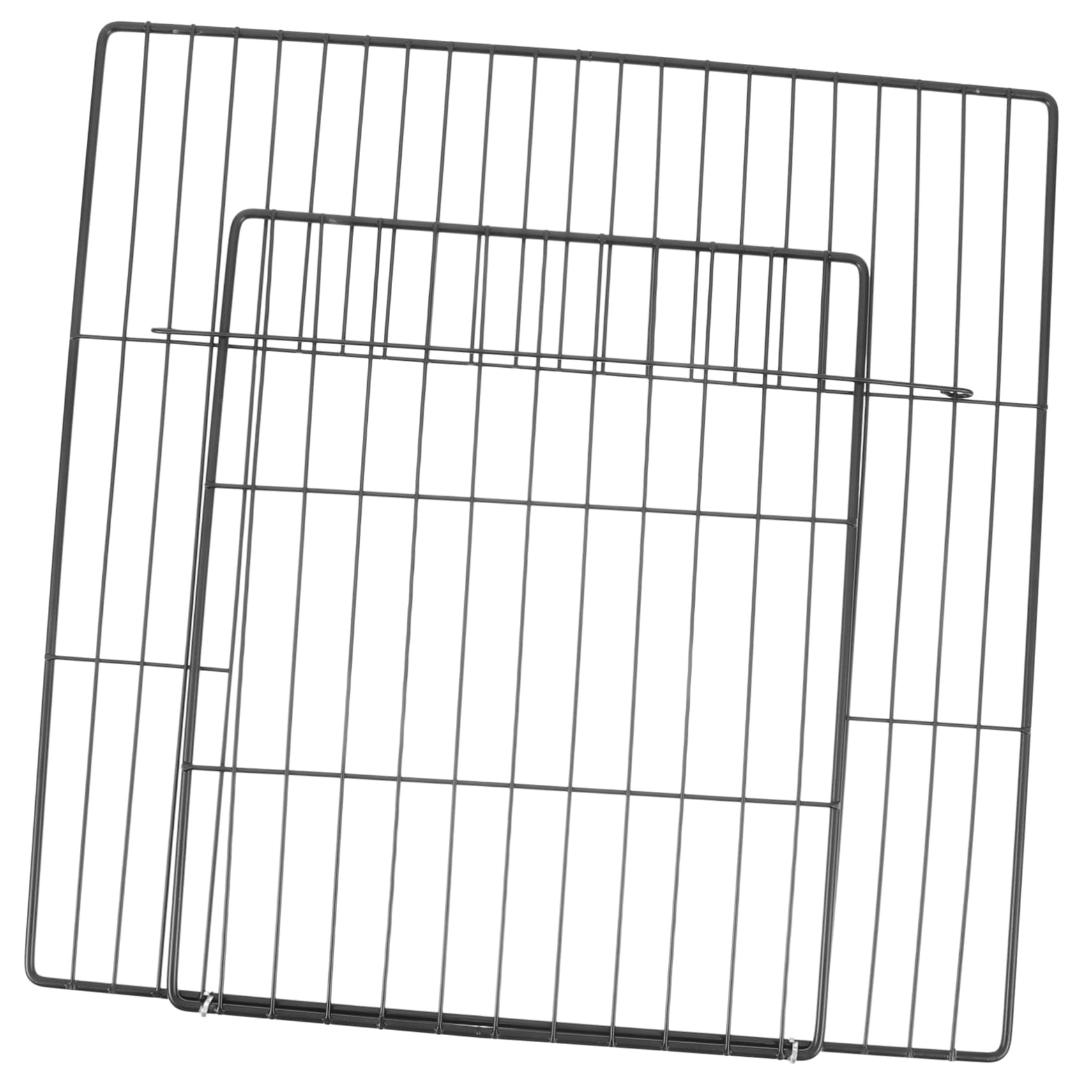 COSMEVIVI Cat Villa Entry Heavy Duty Iron Mesh Door Pet Accessory Easy to Assemble Cat Entrance