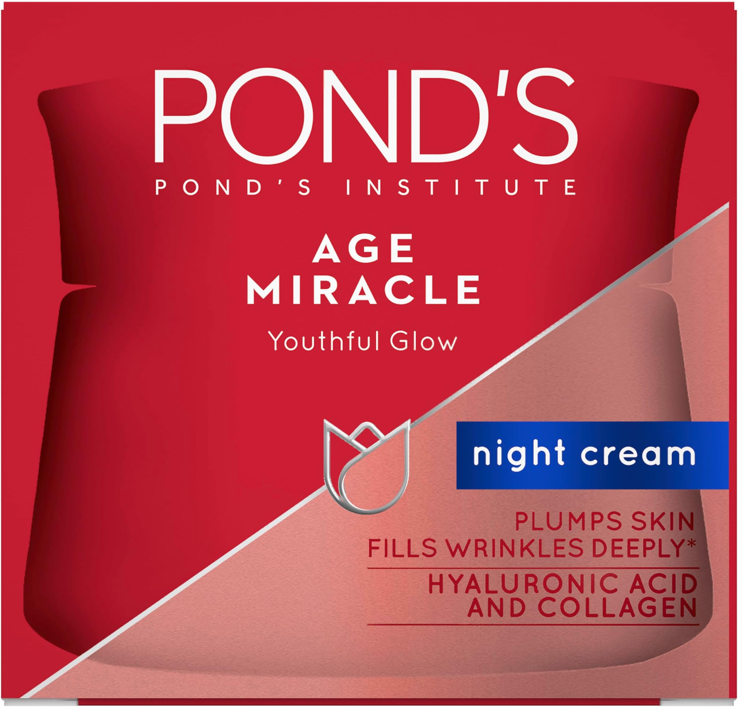 Ponds Age Miracle Night Cream, Anti Wrinkle Cream & Night moisturizer, Perfect Night Cream for Face, 50 ML