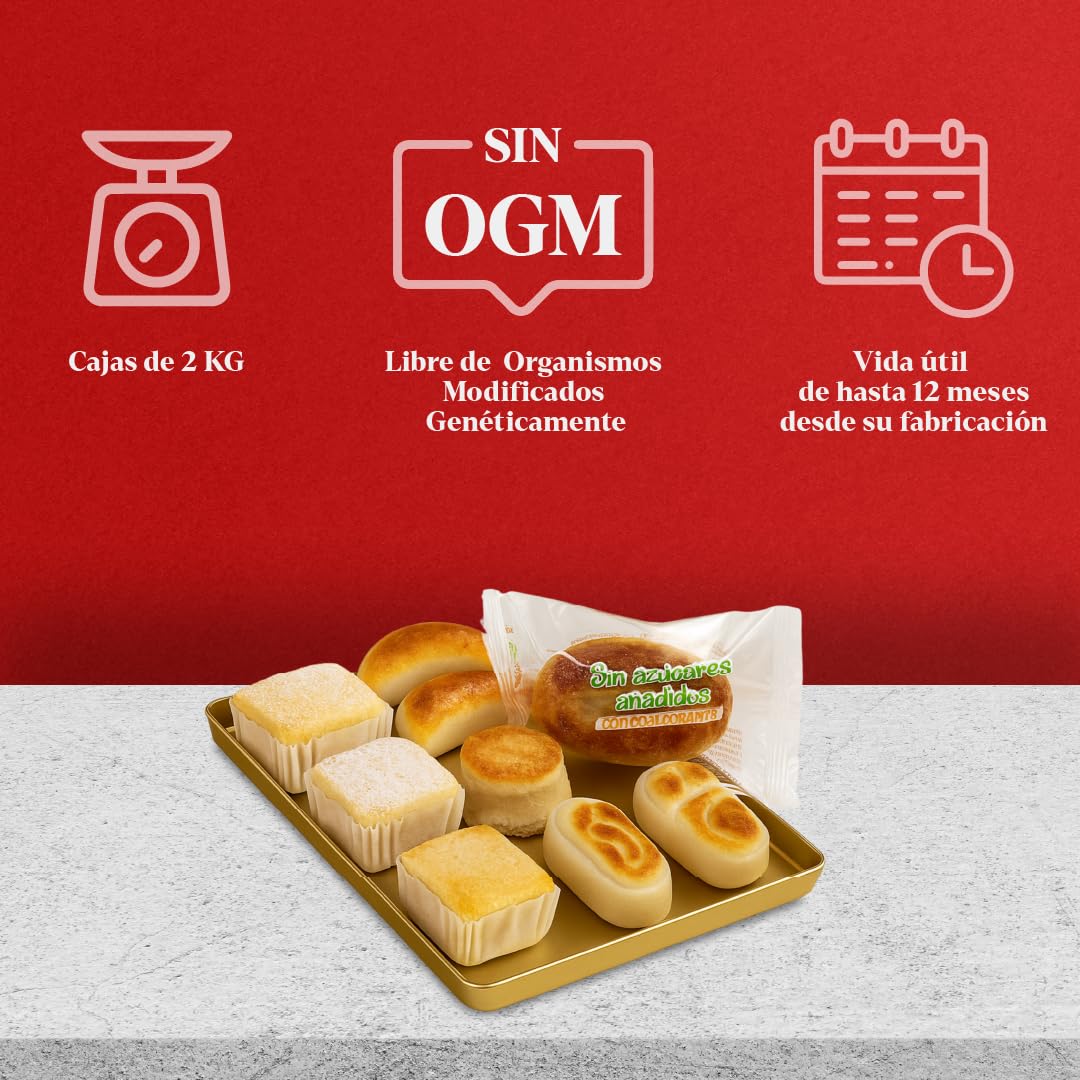 LAPASION - Surtido Mazapanes Sin Azúcar Calidad Suprema 2 Kg
