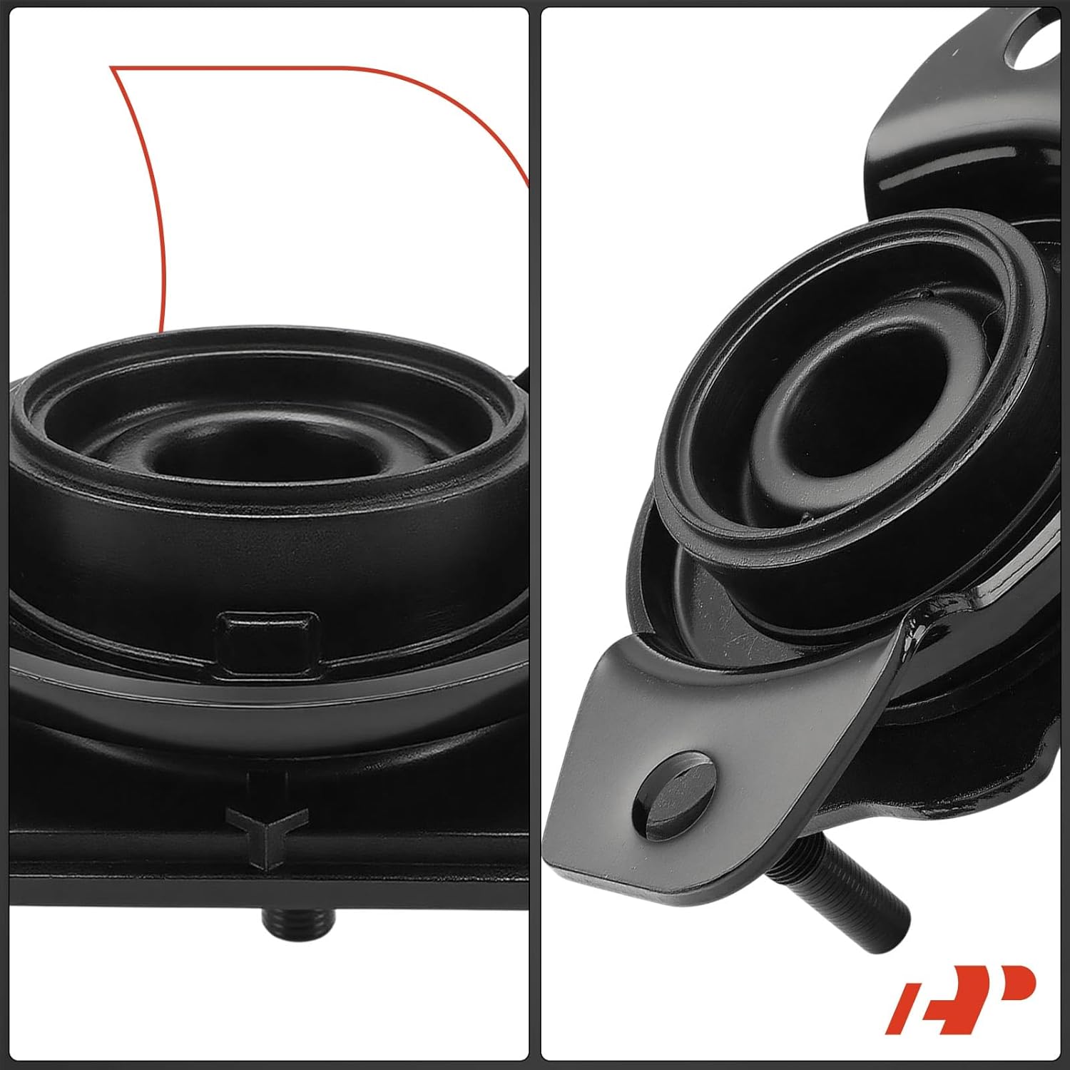 A-Premium Rear Transmission Mount Compatible with Nissan TITAN XD 2016-2019 5.0L, NV2500 2017-2021 5.6L, NV3500 2017-2021 5.6L