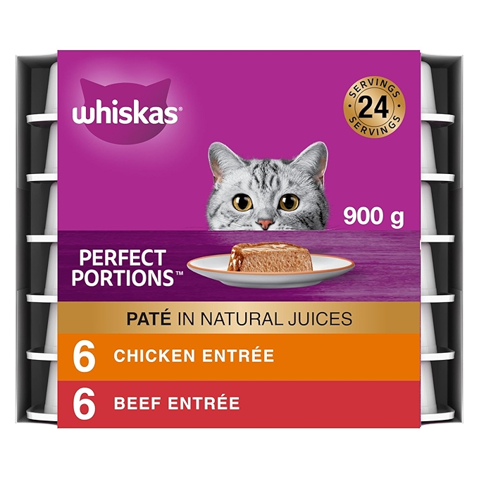WHISKAS完美份量肉类选择成猫湿猫粮罐头