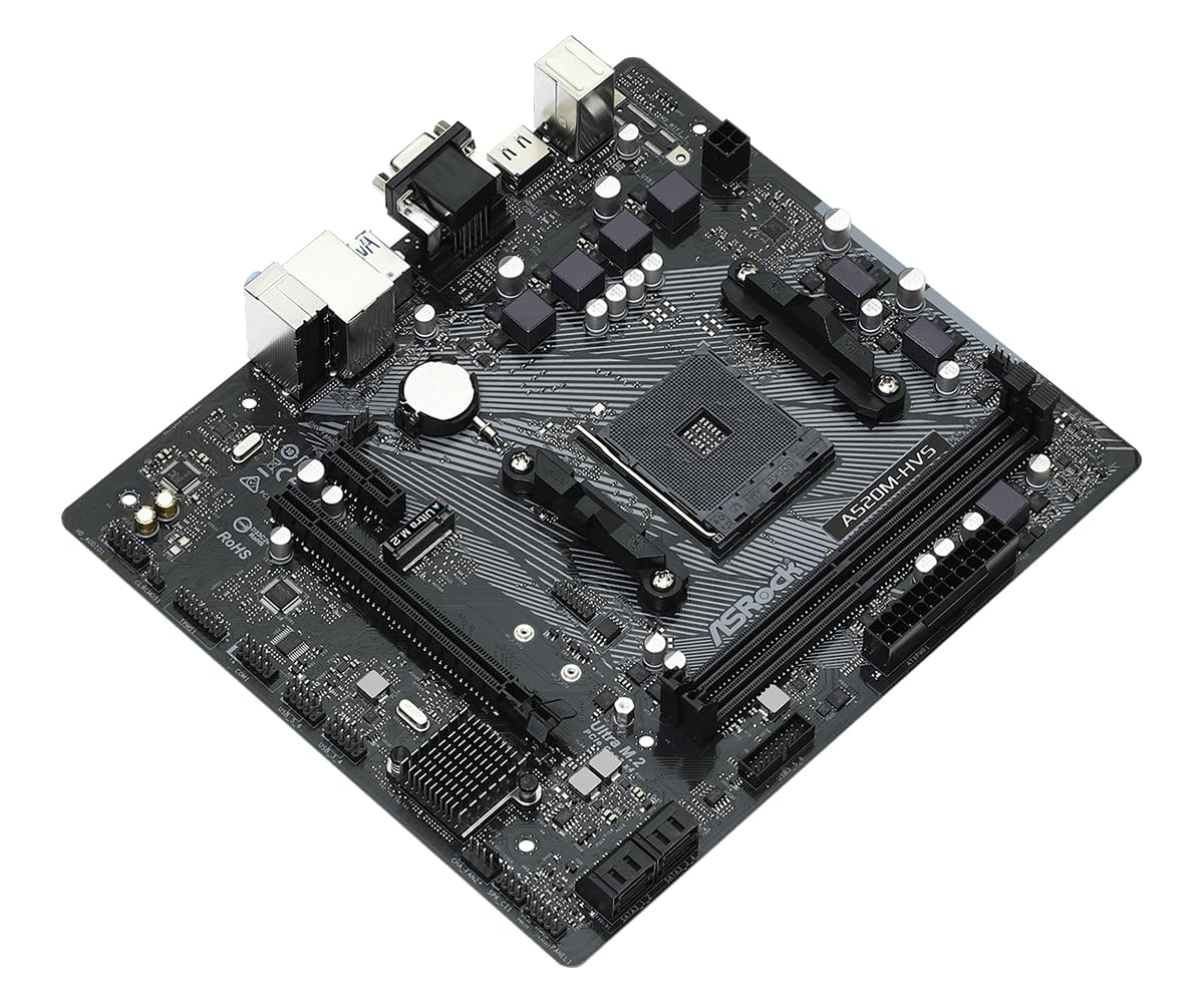 Amazon.com: ASRock AMD A520 Socket AM4 Micro ATX DDR4-SDRAM