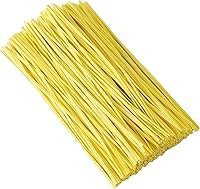 Vista 8 de Tangyinrd 300 piezas de 15 cm de lazos de torsión de plástico rojo, bridas de cable, para bolsas, herramientas de jardinería