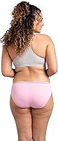 Vista 3 de Fruit of the Loom Eversoft - Calzones de algodón para mujer, sin etiquetas, transpirables