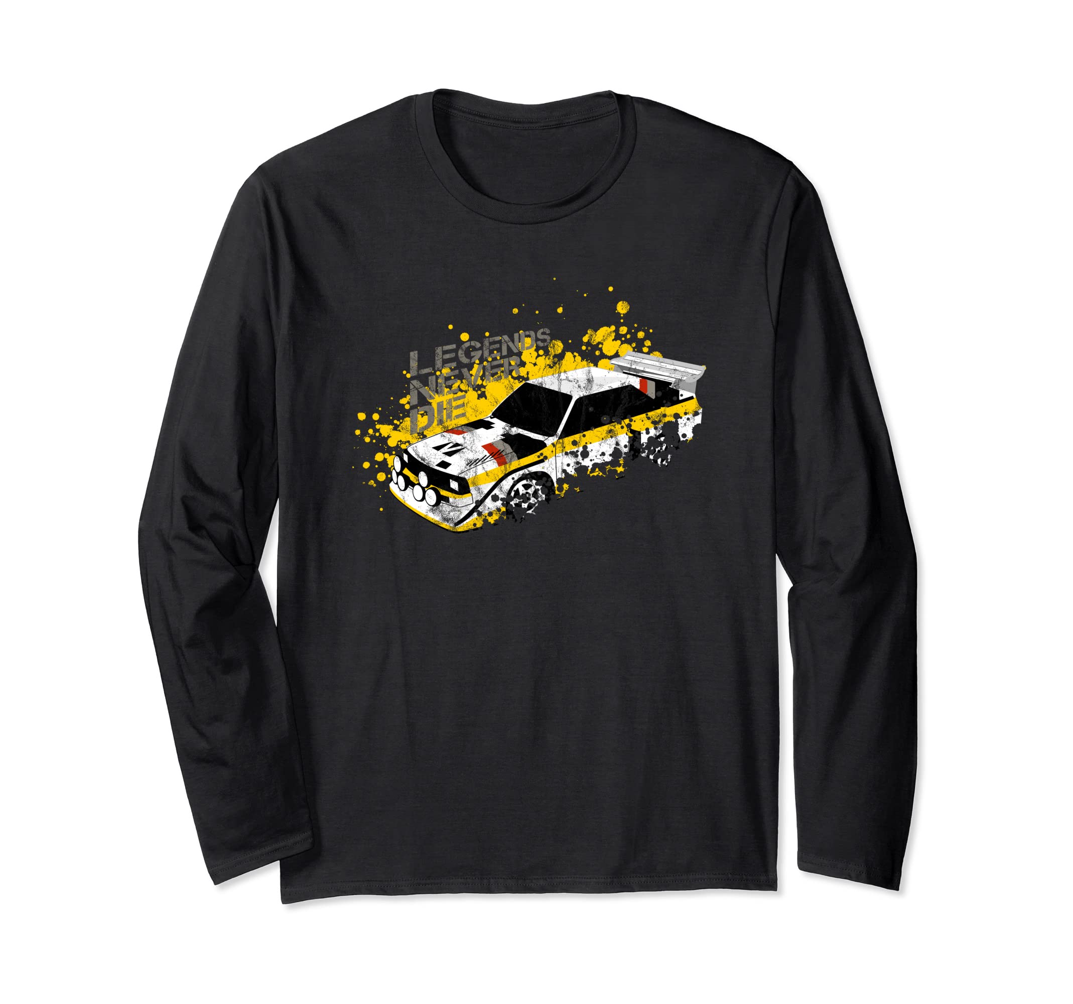 Vintage Car racing and motorsportVintage German Group B Rally Car Racing Motorsport Livery Long Sleeve T-Shirt