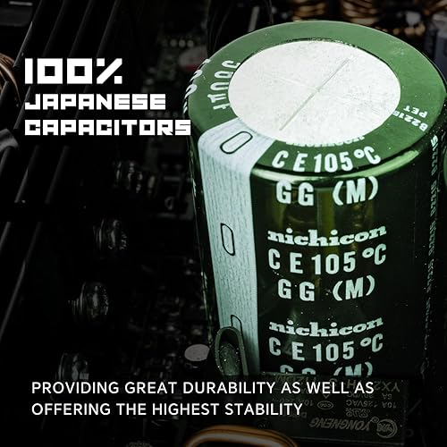 Miniatura 4 de GAMEMAX 850W 80 Plus Gold Power Supply, ATX 3.0 & PCIE 5.0 Ready, 100% Japanese Capacitors, Fully Modular, ARGB SYNC with Motherboard, RGB-850 Pro