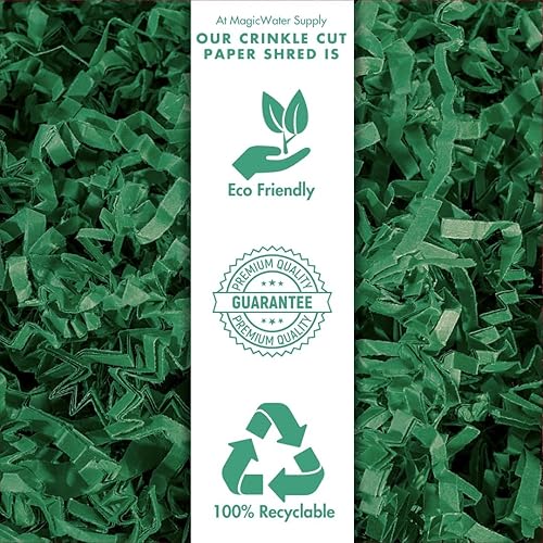 Miniatura 35 de MagicWater Supply - 1 libra - Naranja - Relleno de papel de corte arrugado ideal para envolver regalos, relleno de cestas, cumpleaños, bodas