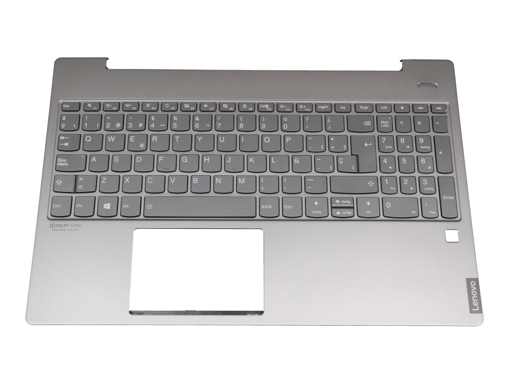 Lenovo 5CB0U43633 Teclado Incl. topcase Original SP (español) Gris