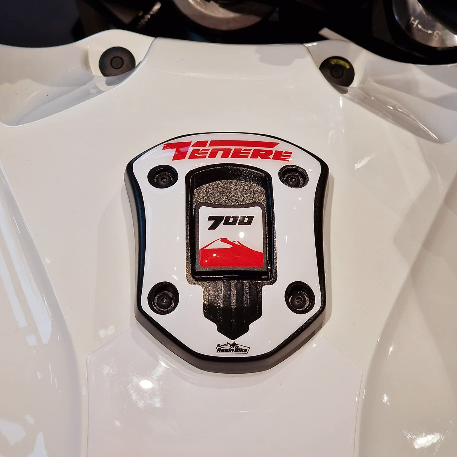 Autocollant 3D Compatibles Avec Yamaha Tenere 700 2022-2024 Latérales Icon Blue