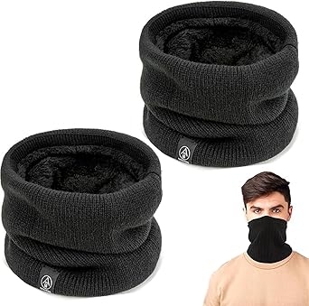 Cache Cou Moto 2 Pièces Tour De Cou Pour Femme Et Homme Polaire