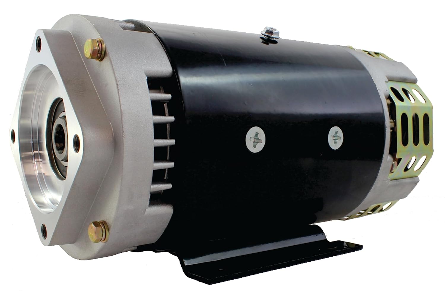New Professional Grade 24V Pump Motor Compatible with Genie Scissor Lifts GS-1530 GS-1532 GS-1930 GS-1932 GS-2032 GS-2046 GS-2632 GS-2646 GS-3232 GS-3246 GS-4047 Replaces 40844 48044GT 140-01-4007B
