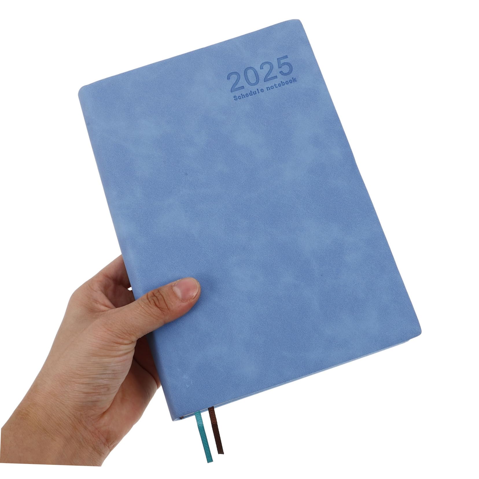 Pianificatore Giornaliero 2025 A5, Organizer Notebook 3 Pezzi | Agenda Giornaliera senza Data, Quaderno Giornaliero per Lav, Decorazioni Scuola