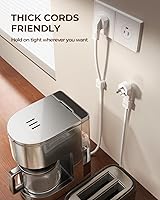 Vista 5 de 10Pack 2026 Upgraded Cord Organizer Magnetic Cable Clips [1s Lock] MRGLAS Cable Holder Office Desk Accessories with 4 Extra Strong Adhesive Pads