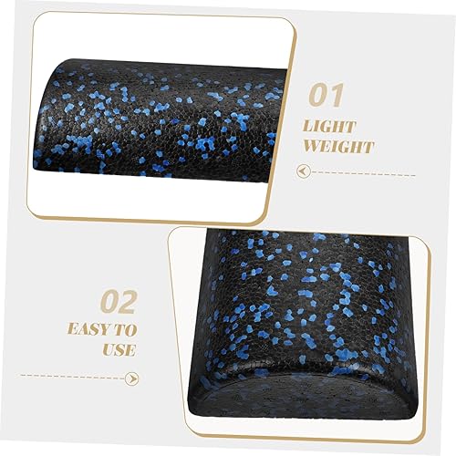 Miniatura 7 de Mikikit Yoga Half Roller Lightweight Column Shaft for Balance Training Muscle Massage Fitness Portable Yoga Tool for Exercise