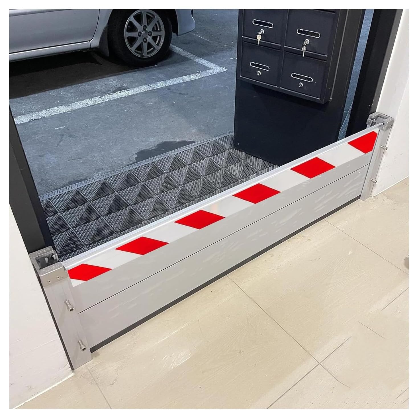 Barrière anti-inondation mobile de 100x40cm pour barrage de protection contre crues