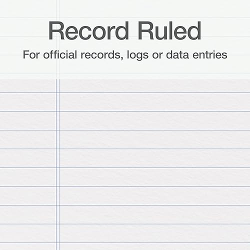 Miniatura 2 de Boorum & Pease 9 Series - Libro de cuentas con récord, con 500 páginas sin ácidos cosidas, 14-18 x 8-58 pulgadas, tapa dura negra, libro de