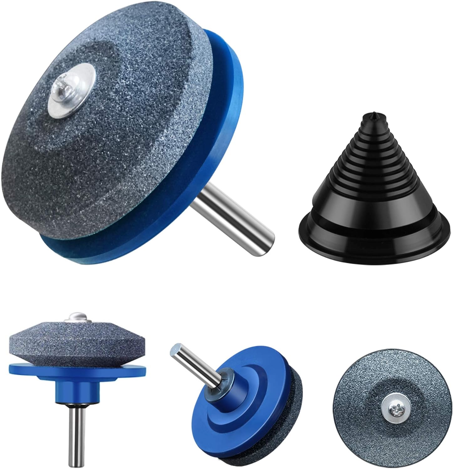 Libtrip Land Lawn Mower Blade Sharpener for Many Types of