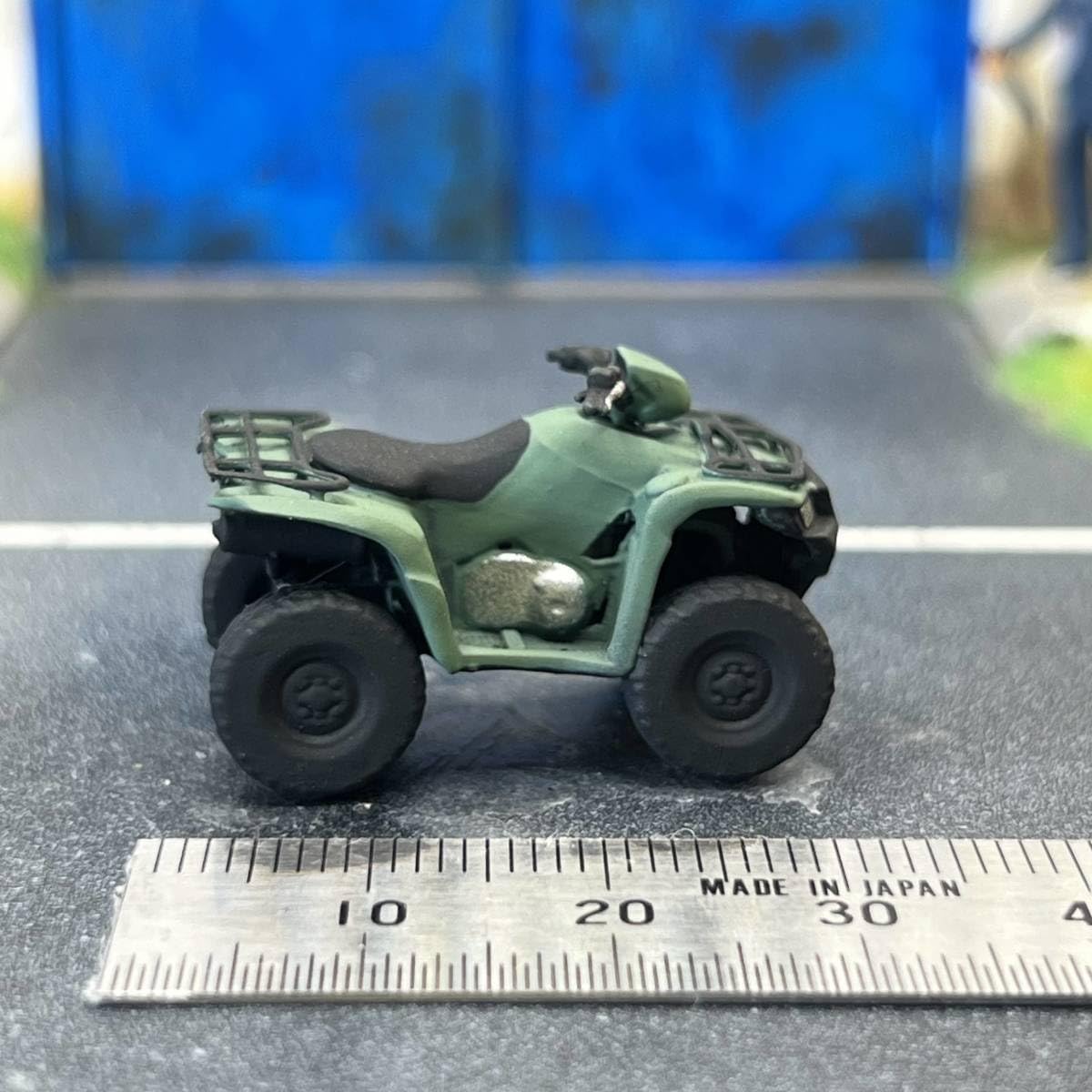 Amazon.co.jp: 1/64 Scale ATV Figure Miniature Diorama Mini Car
