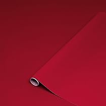 d-c-fix Pellicola Adesiva per mobili Rosso velluto PVC plastica vinile impermeabile decorativa per cucina, armadio, porta carta rivestimento 45 cm x 1 m