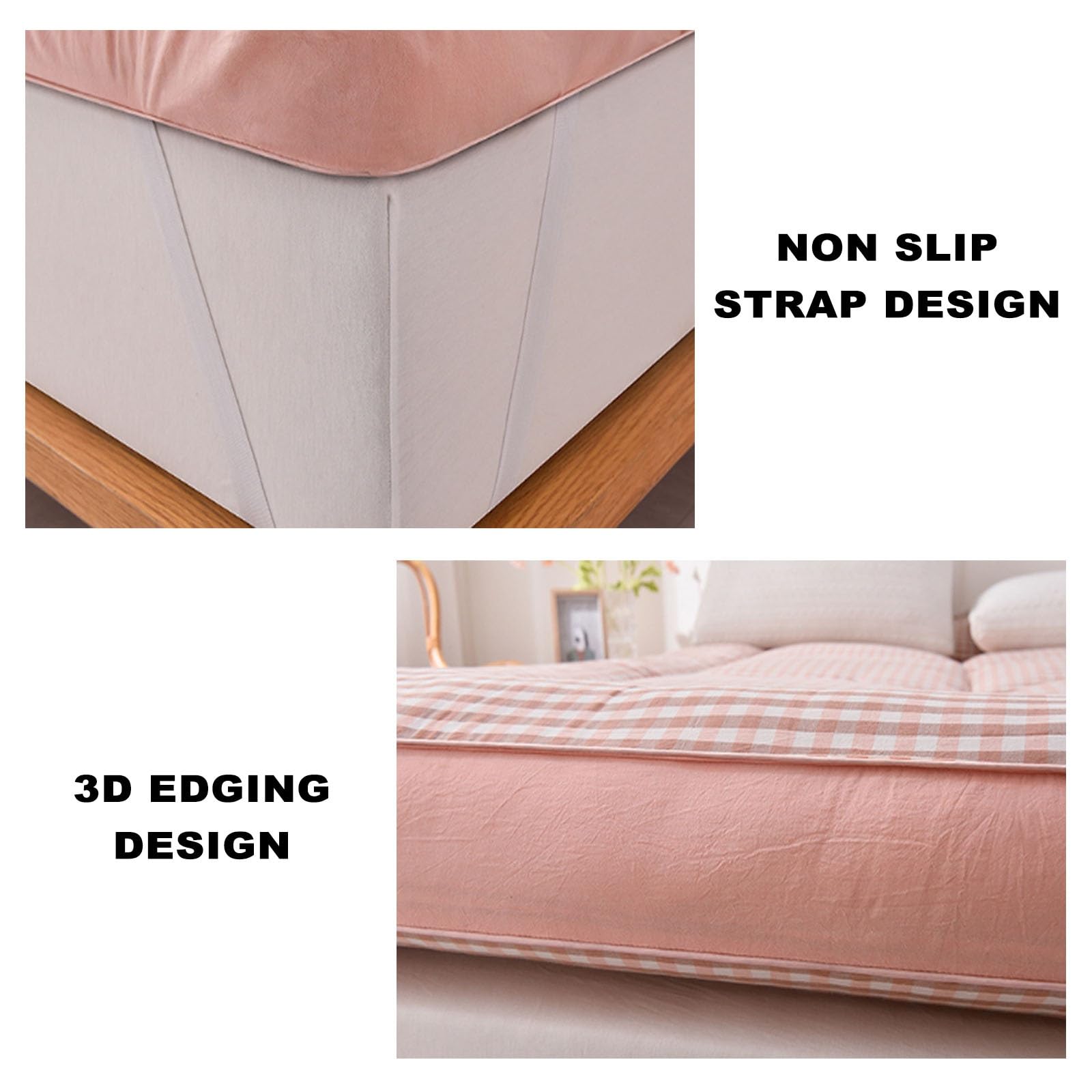 Japońskie pokrowce na futon, grube, składane i pikowane, miękkie i wygodne, na łóżka gościnne, podróż i kemping (zielony, 120 x 200 cm) - jakość premium i wszechstronny design
