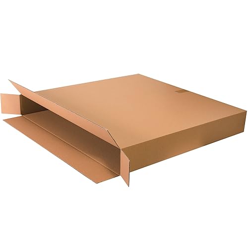 Choice Shipping Supplies Cajas de carga lateral de cartón corrugado de 36 x 5 x 36 pies, Kraft, paquete de 20, para envío, embalaje y mudanza, por