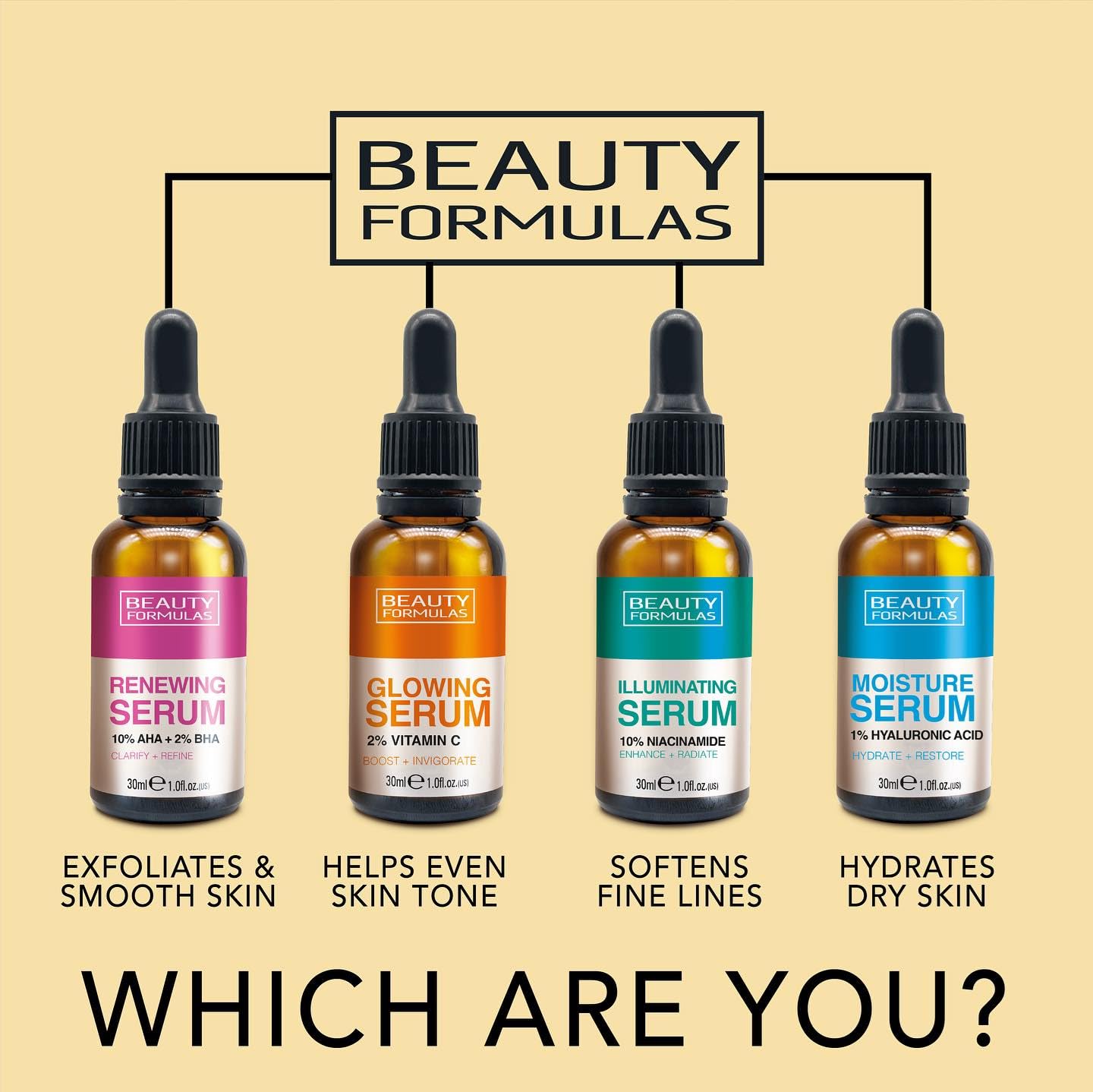 Beauty Formulas - lluminating Serum 10% Niacinamide - Enhance