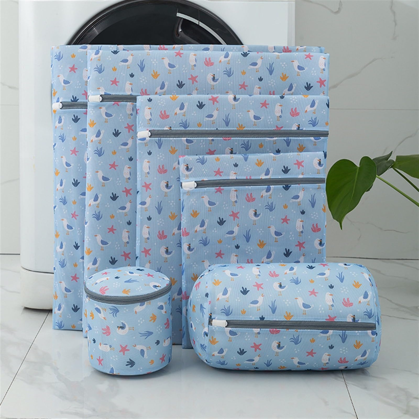bolsa de lavandería, bolsa de lavandería, 2 bolsas de lavandería for lavadoras, for el cuidado de la ropa, malla for lavandería doméstica(Xl 60-60cm)