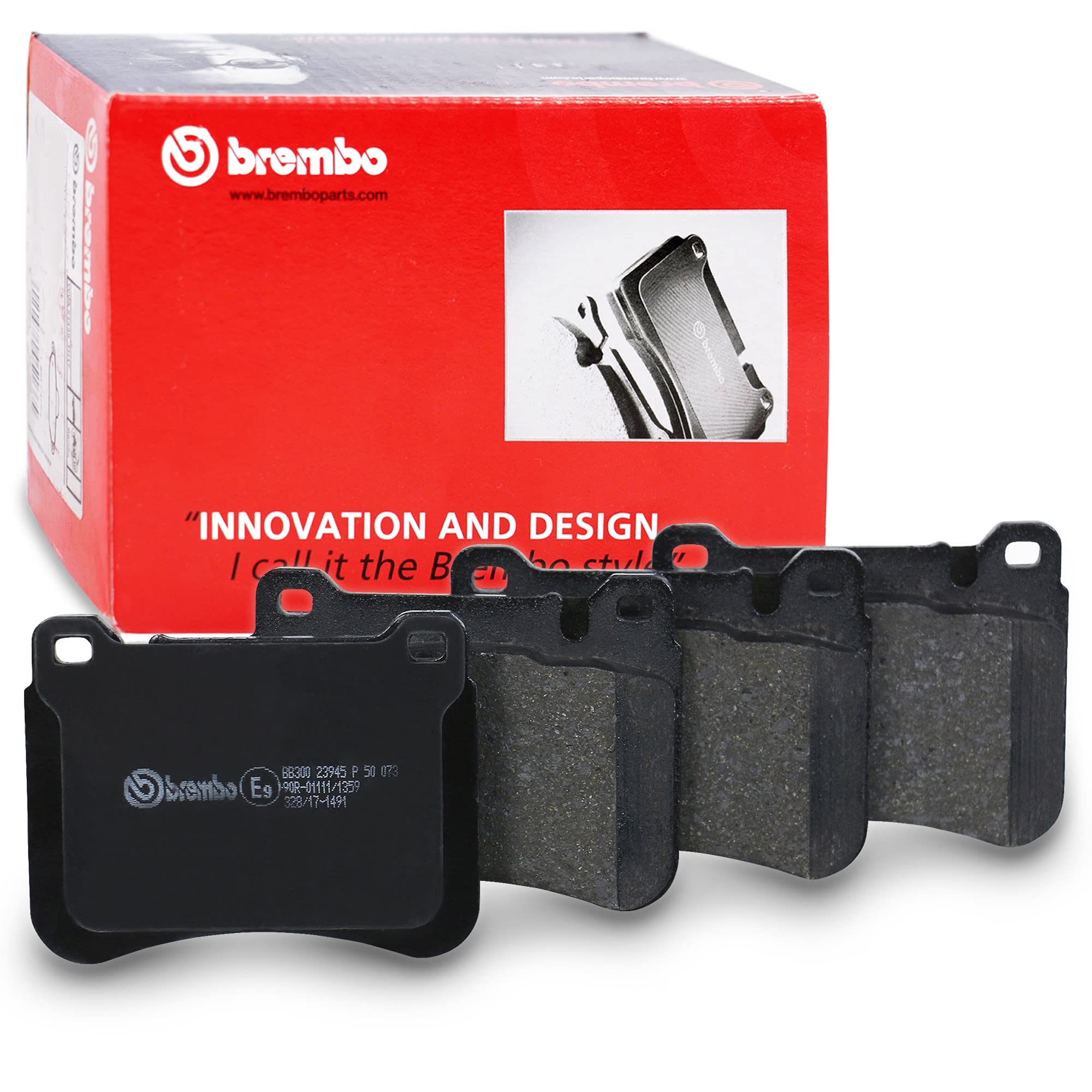 Brake pads P 50 073 BREMBO for MERCEDES-BENZ C-CLASS C-CLASS T-Model CLK SLK