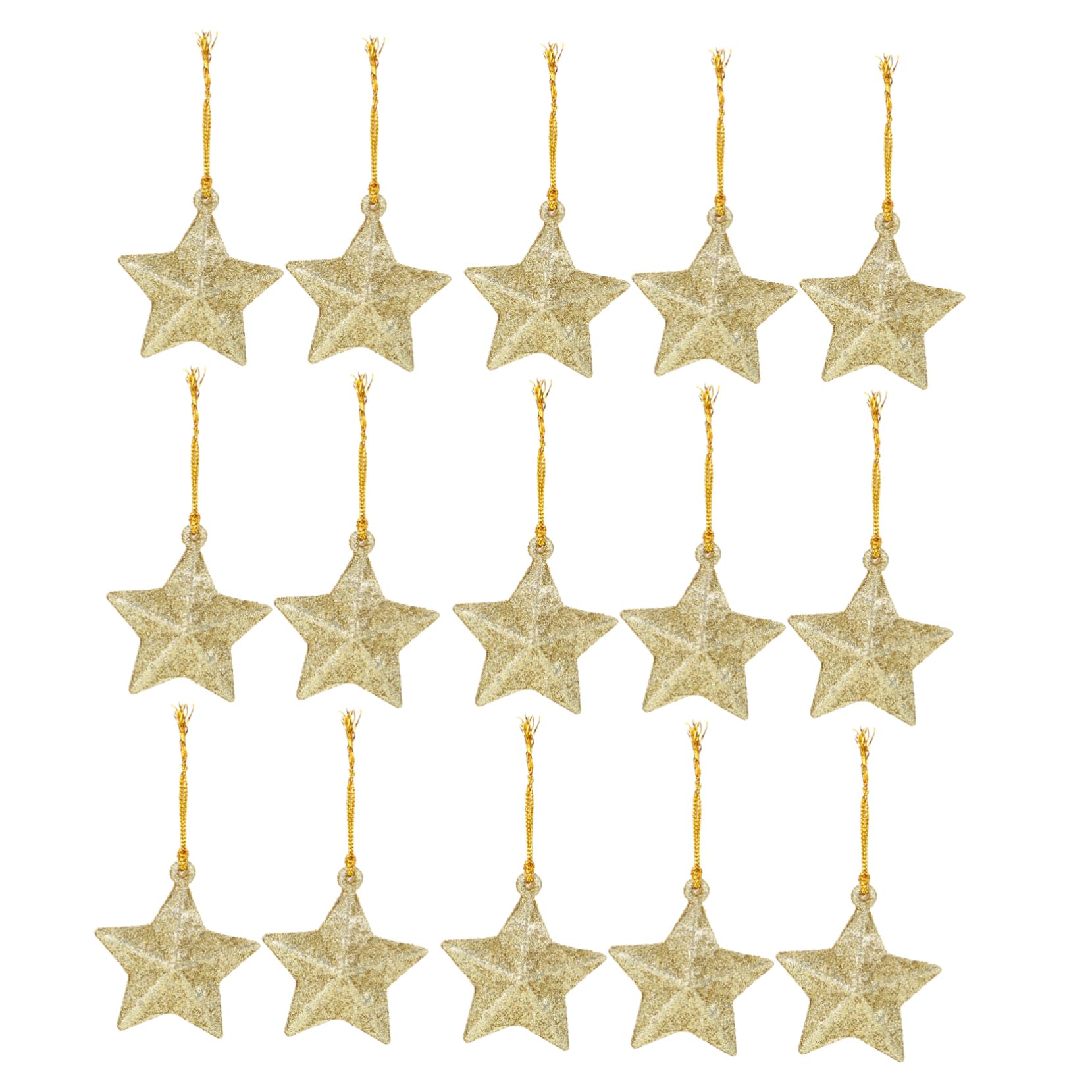 Ciieeo 5 Set Di Decorazioni Natalizie Uniche A Forma Di Stella Con Ciondolo Per Albero Di Natale Decorazioni Da Giardino Per Feste 30 Pezzi * 5