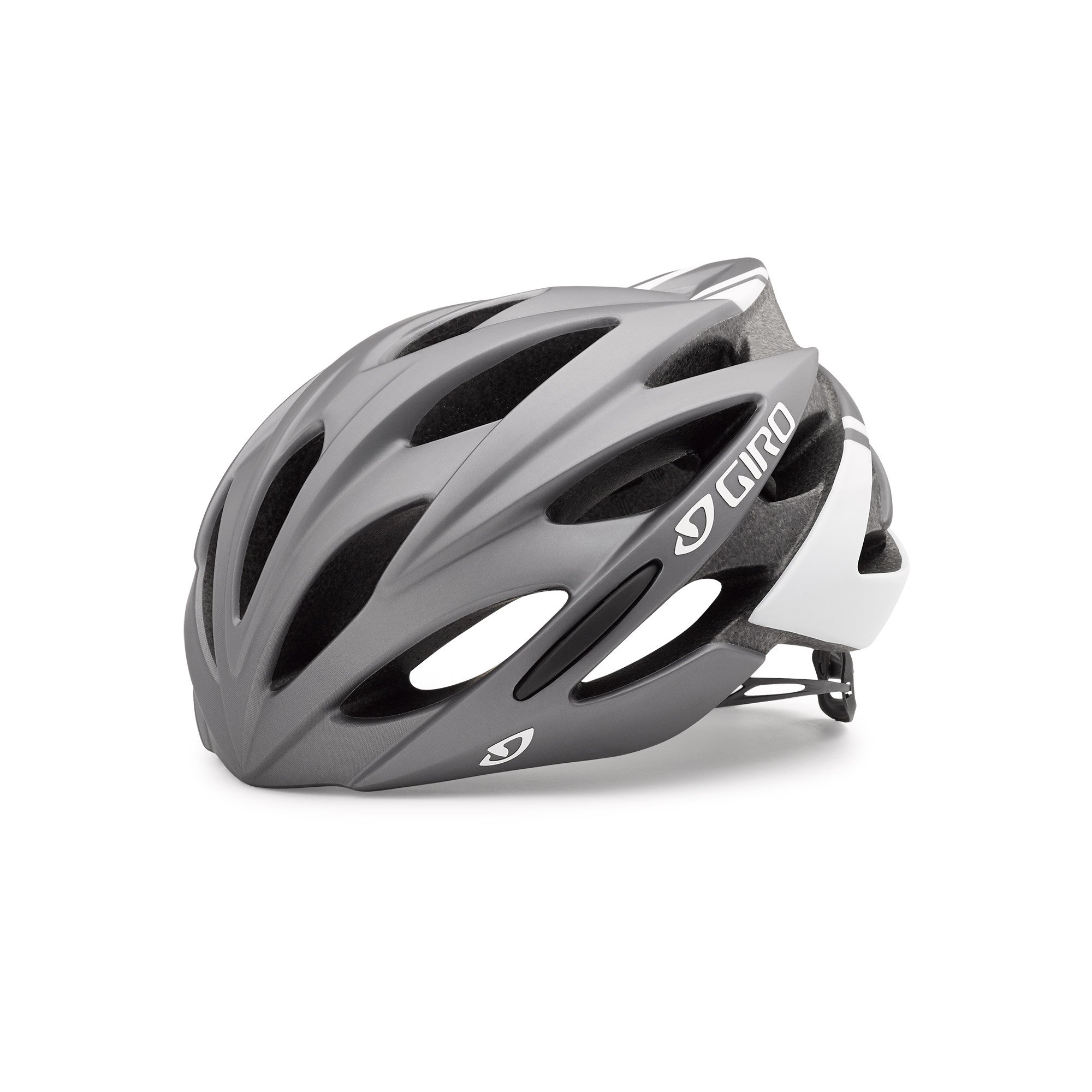 Giro Helm Savant, Matt Titan/White, L, 7056195 Sport & Freizeit