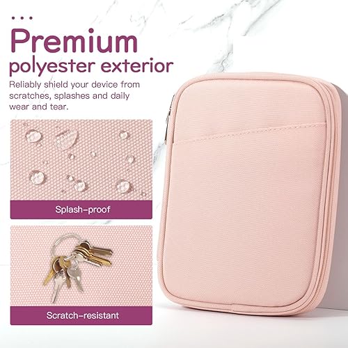 Vista 48 de Funda protectora de transporte de 6 a 7 pulgadas para Kindle Paperwhite de 11ª generación 2024/2022 de 6 pulgadas de 10ª/8ª generación 2019/2016