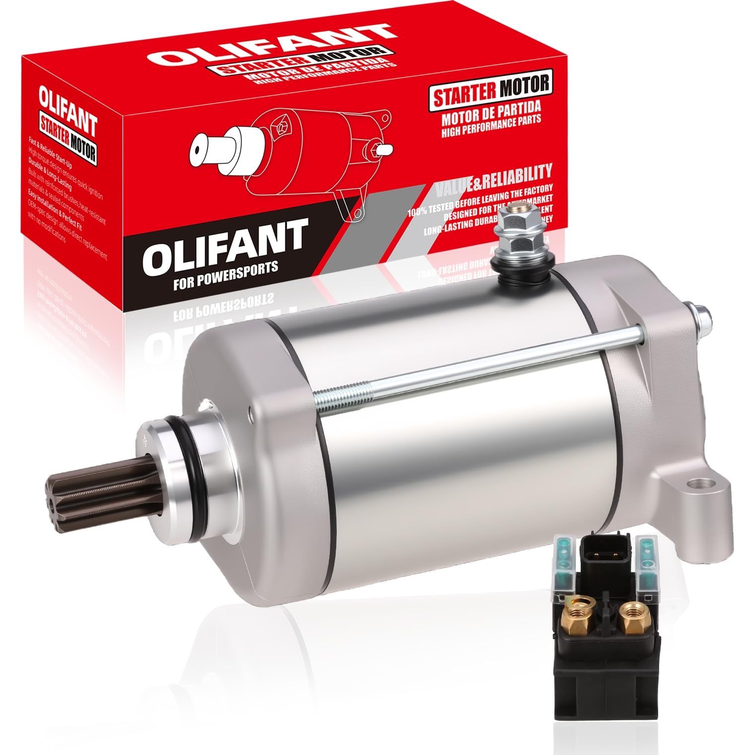 Starter for Yamaha Raptor 700 700R Viking 700 VI Rhino 700 Wolverine 700 1S3-81890-00-00 2MB-H1890-00-00