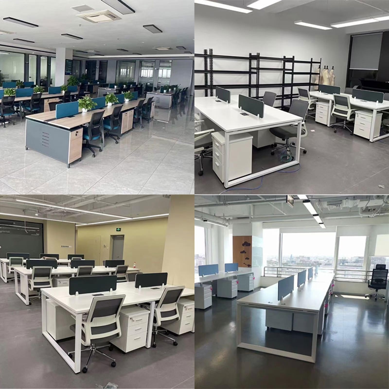 Akustische Schreibtischplatten, schallisolierende Sichtschutzwände für Worpaces und LibesBoost und Minimierung von Lärmablenkungen