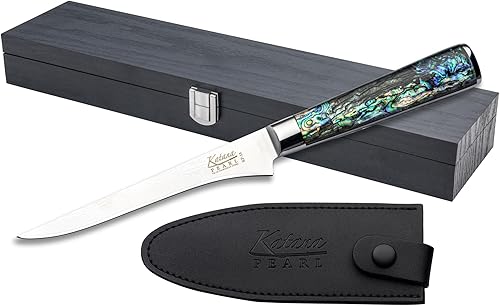 Miniatura 9 de Grunwerg -Cuchillo Santoku Katana Pearl KP-02 7.1 in