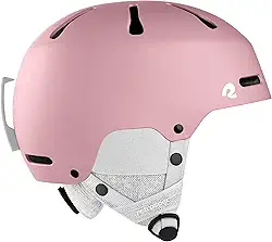 Retrospec Capacete de esqui e snowboard Comstock para adultos – Capa ABS durável, espuma protetora EPS e 10 aberturas de resfriamento – Ajuste ajustável para homens e mulheres