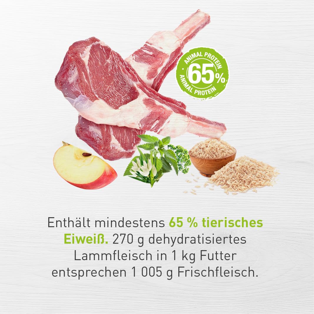 Eminent Puppy Lamb & Rice bezglutenowa karma dla psów, sucha karma wysokiej jakości dla szczeniaków, ciężarnych i karmiących suk wszystkich ras (15 kg)