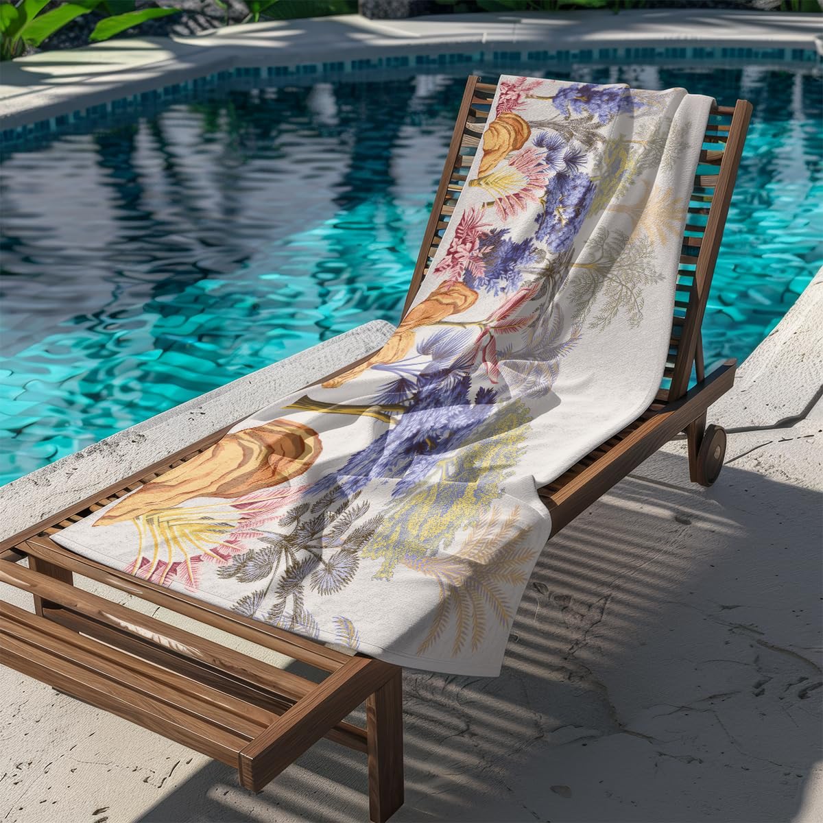 Serviette de Plage Orange Arbre Jaune Serviette de Bain Sport Piscine Toilette Microfibre Piscine Anti Sable Drap de Plage Bain xxl Ultraléger Portable Towel Absorbant Séchage Rapide 200x220cm