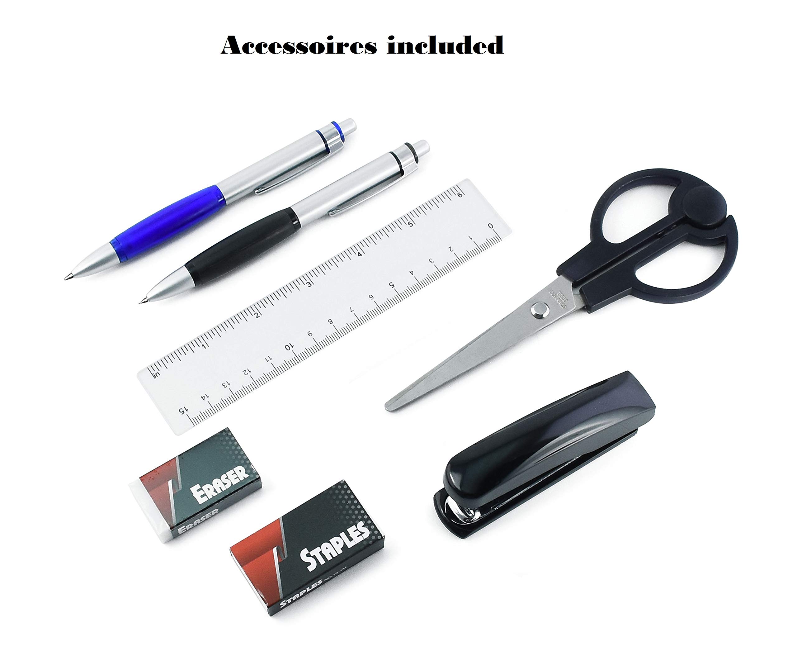 Exerz Desk Organiser/Pen Holder/Desk Tidy/Stationery Organizer Swivel