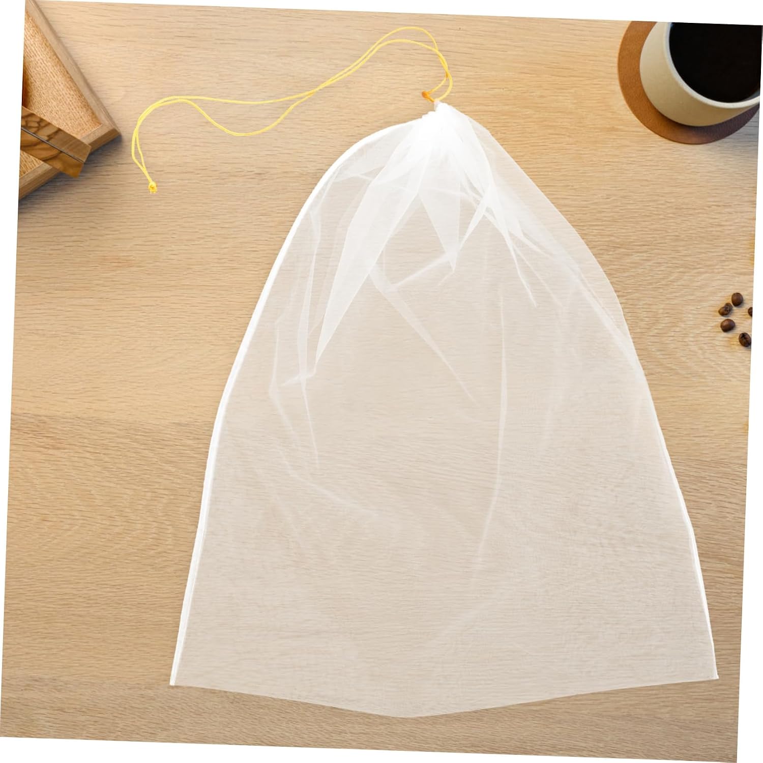 2pcs Nylon Filter Mesh Bags with 120 Grit Fine Straining