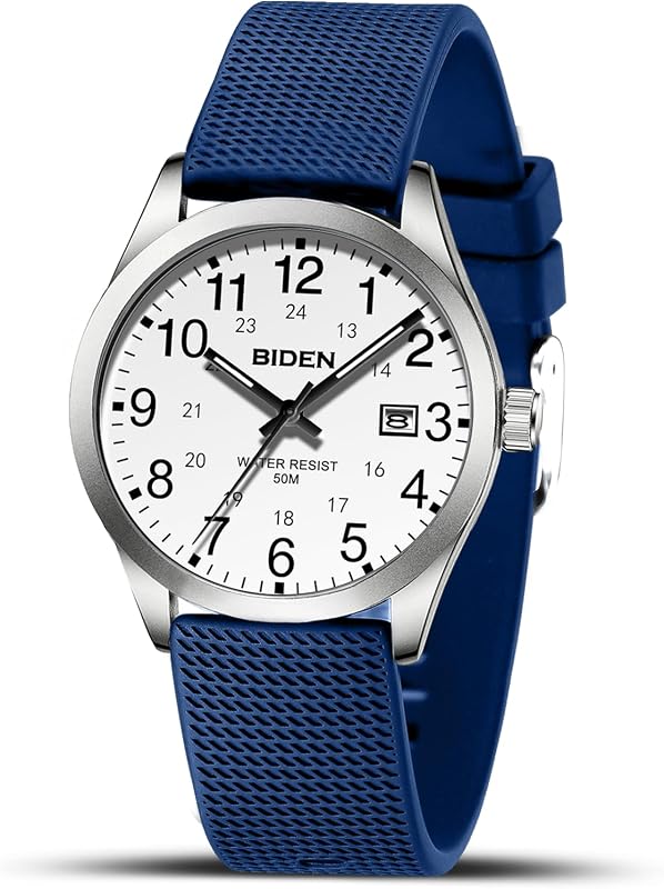 LN LENQIN Relojes para hombre Reloj analógico deportivo de cuarzo resistente al agua para hombres y mujeres | Reloj de enfermera unisex para hombres y mujeres profesionales médicos hora militar con segundero brillante esfera fácil de leer